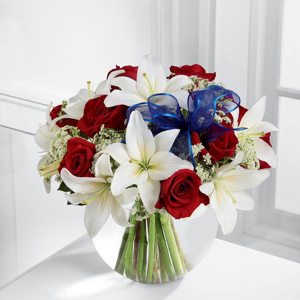 Independence Bouquet – Militaryflorist.com, Tontitown AR