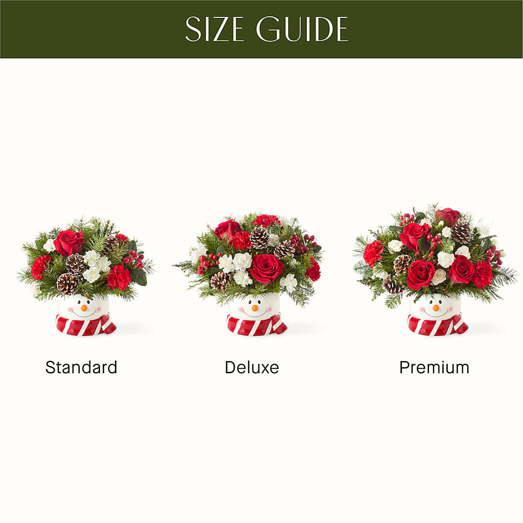 Jolly Snowman Bouquet – Militaryflorist.com, Tontitown AR