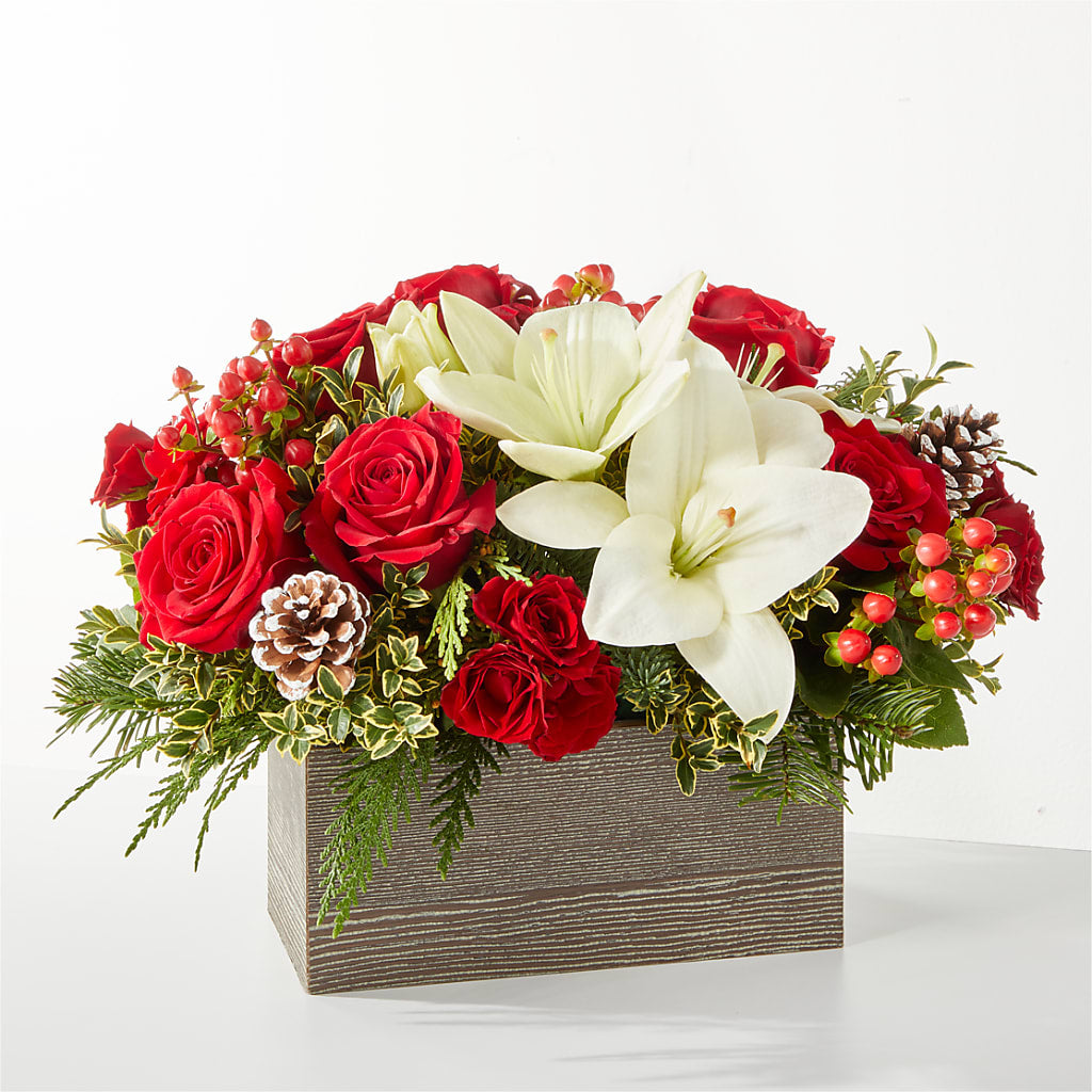 Snowy Wonderland Bouquet – Militaryflorist.com, Tontitown AR