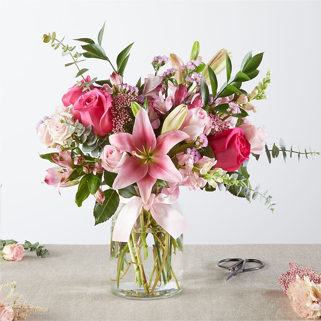 Pink Ribbon - A Florist Original – Militaryflorist.com, Tontitown AR
