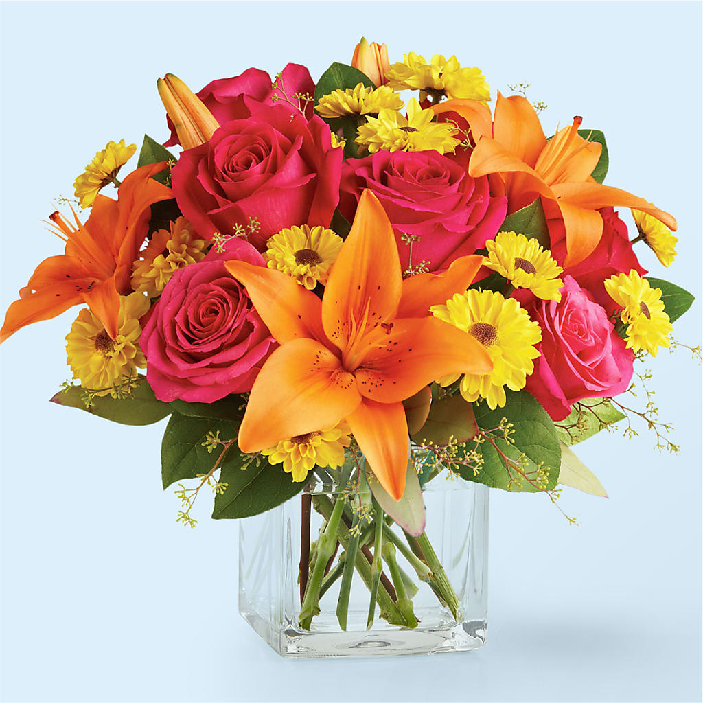 Neon Lights Bouquet – Militaryflorist.com, Tontitown AR