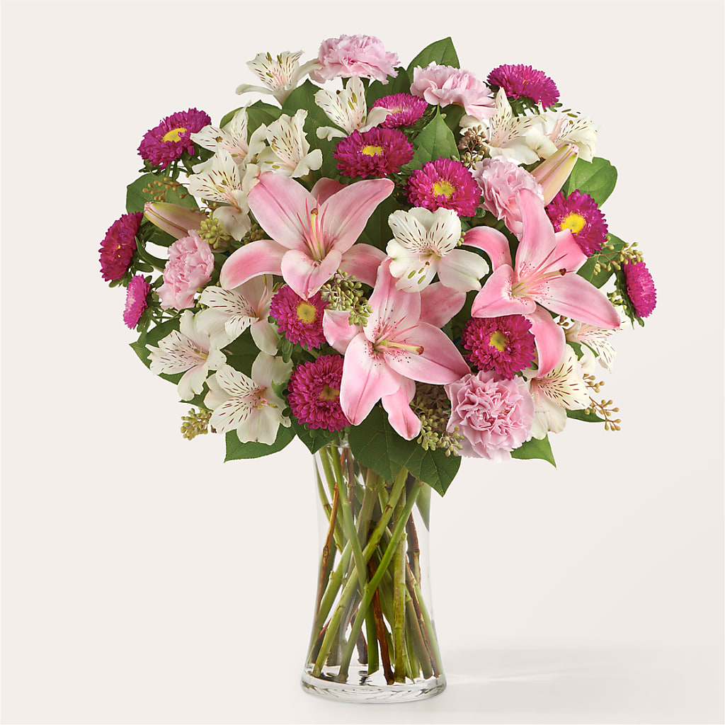 Feeling Fuchsia Bouquet – Militaryflorist.com, Tontitown AR