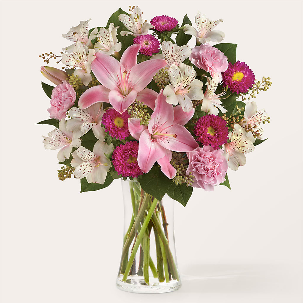 Feeling Fuchsia Bouquet – Militaryflorist.com, Tontitown AR