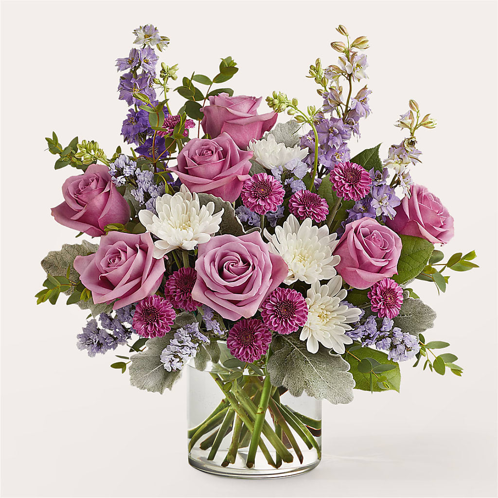 Violet Frost Bouquet – Militaryflorist.com, Tontitown AR