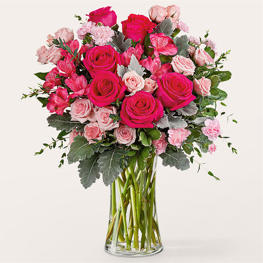 Tickled Pink Bouquet – Militaryflorist.com, Tontitown AR