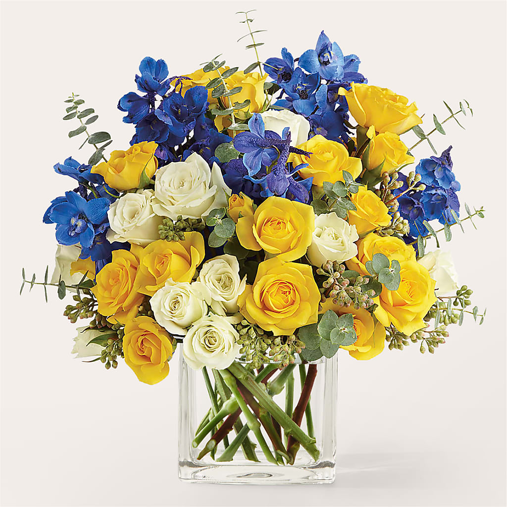 Sparkling Citrine Bouquet – Militaryflorist.com, Tontitown AR