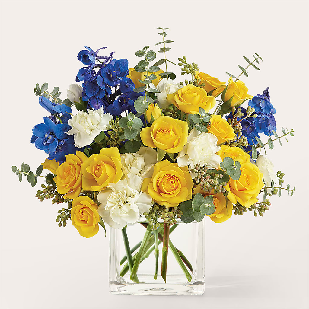Sparkling Citrine Bouquet – Militaryflorist.com, Tontitown AR