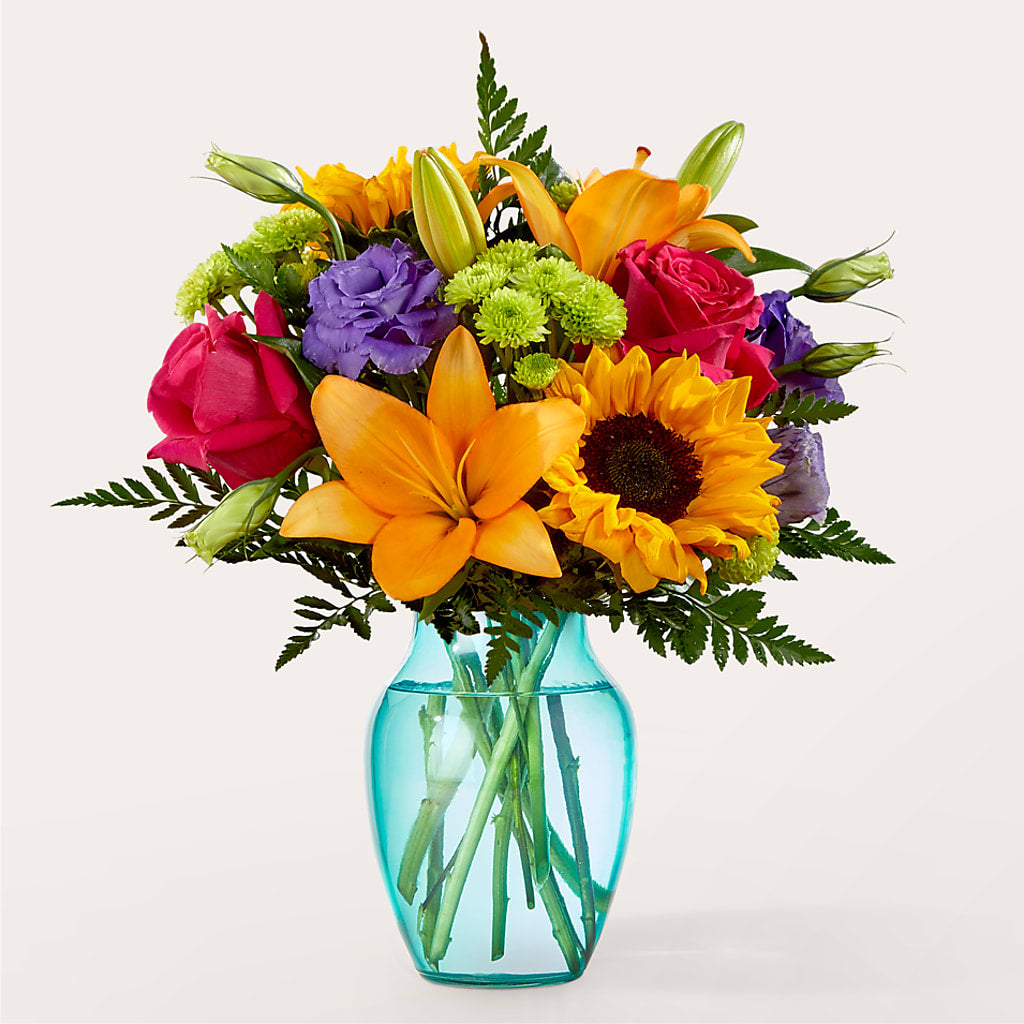Double Rainbow Bouquet – Militaryflorist.com, Tontitown AR