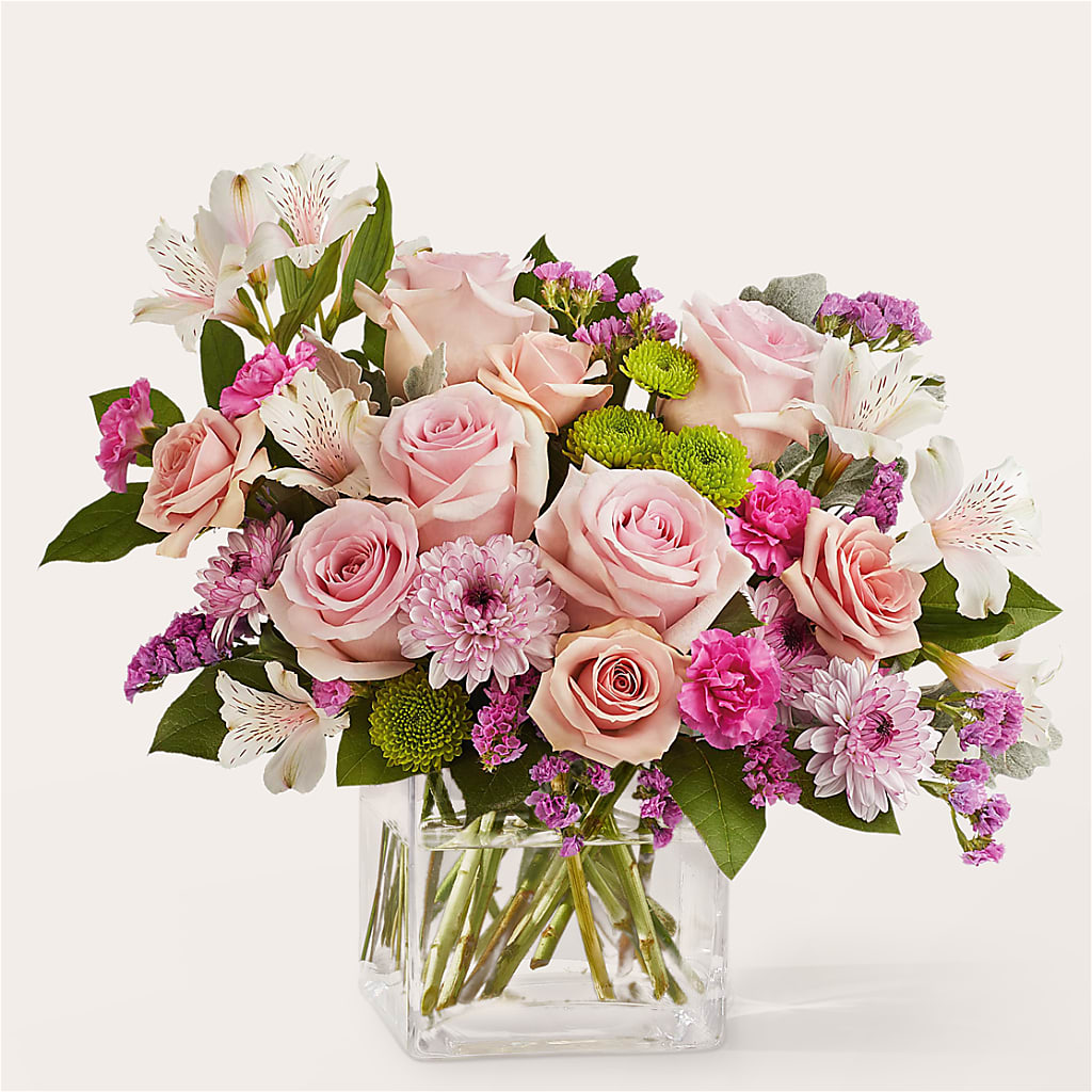 Pink Suede Bouquet – Militaryflorist.com, Tontitown AR
