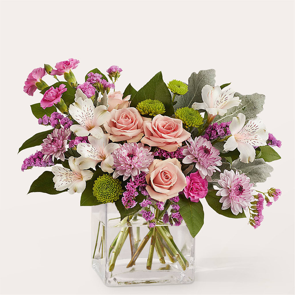 Pink Suede Bouquet – Militaryflorist.com, Tontitown AR