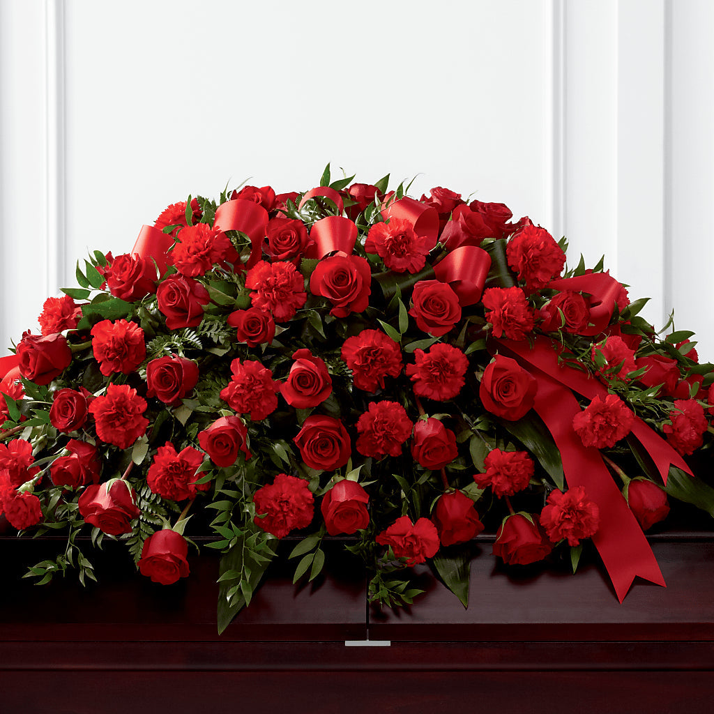 Tribute of Life Casket Spray – Militaryflorist.com, Tontitown AR