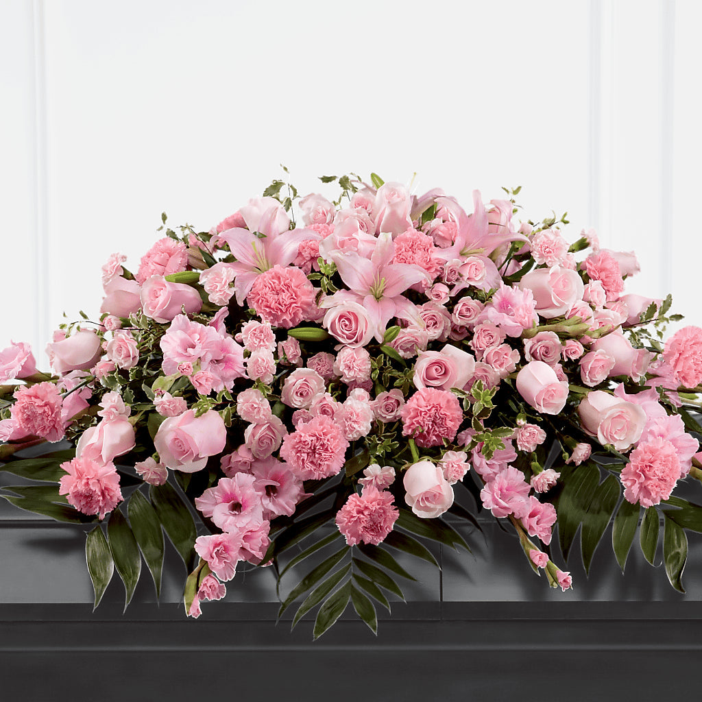 Garden of Comfort Casket Spray (Standard) – Militaryflorist.com, Tontitown AR