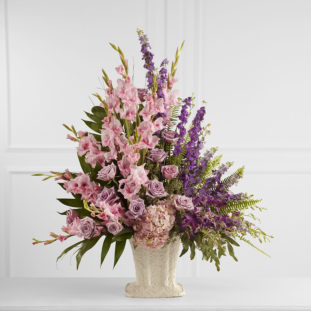 Flowing Garden Arrangement – Militaryflorist.com, Tontitown AR