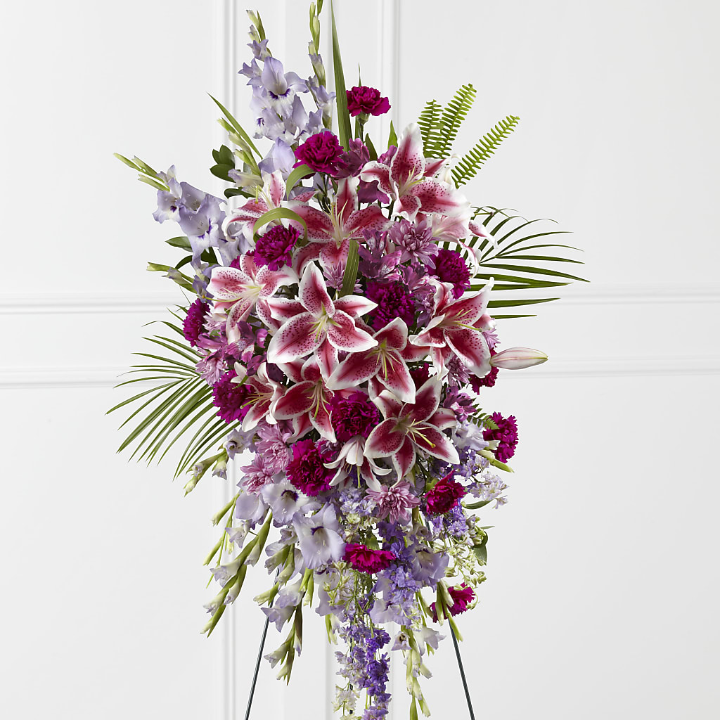 Tender Touch Standing Spray – Militaryflorist.com, Tontitown AR