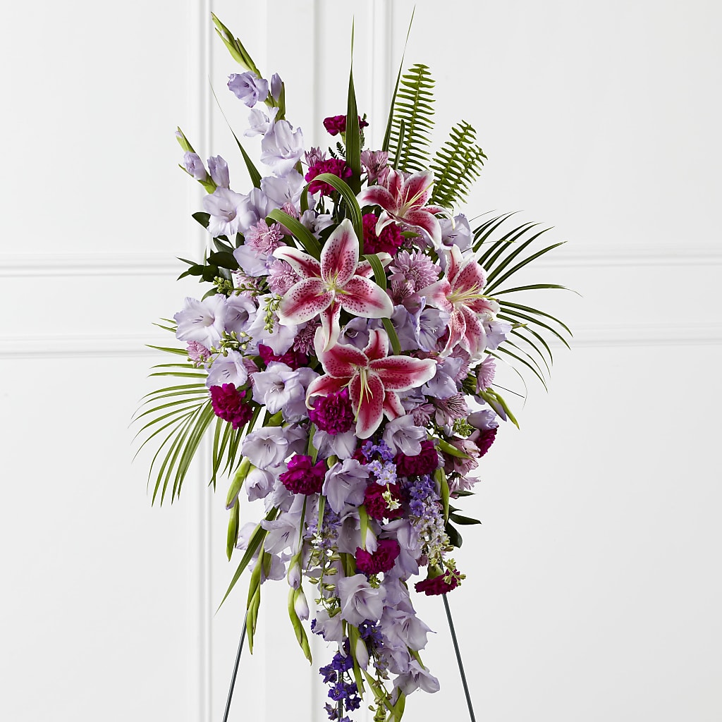 Tender Touch Standing Spray – Militaryflorist.com, Tontitown AR