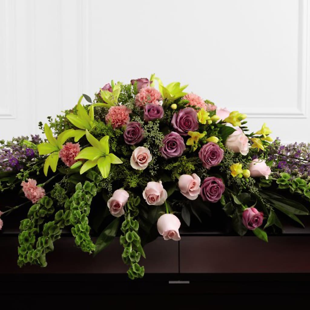 Forever Beloved Casket Spray – Militaryflorist.com, Tontitown AR
