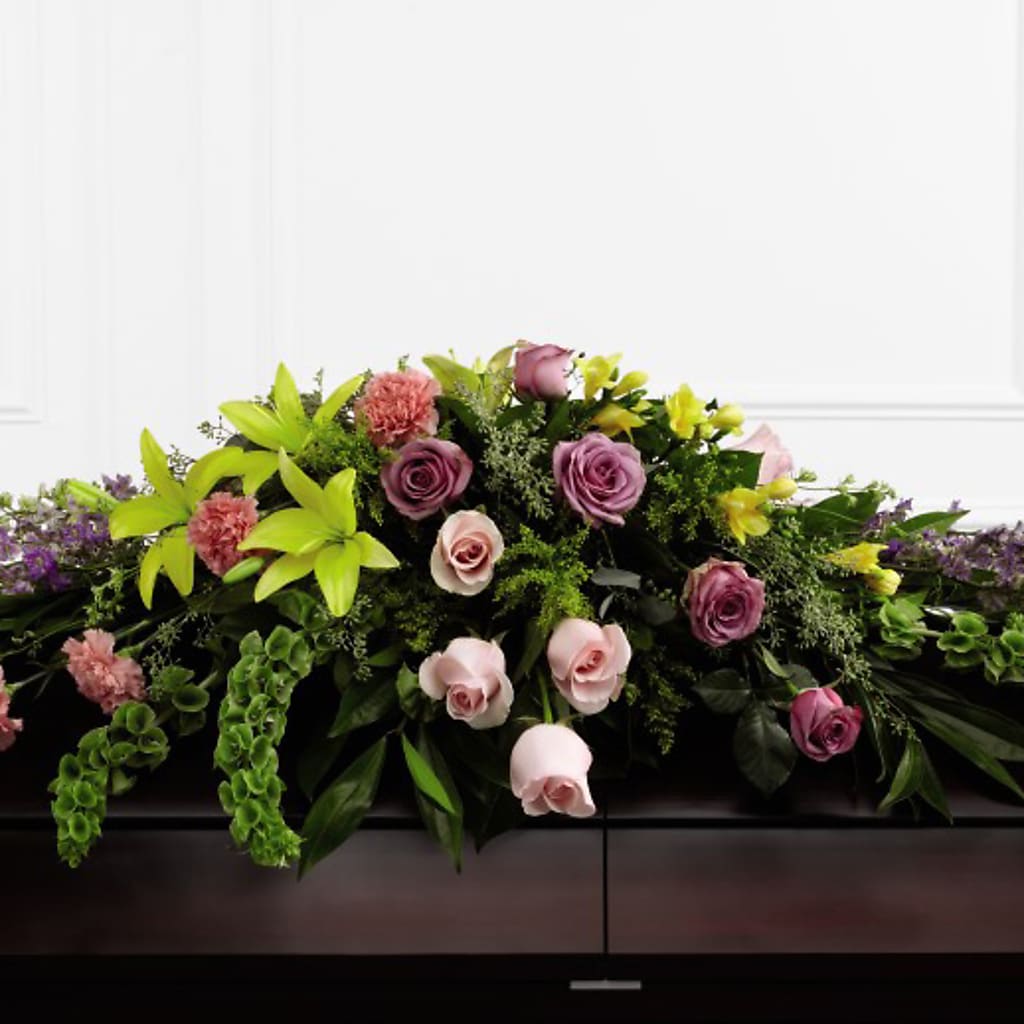 Forever Beloved Casket Spray – Militaryflorist.com, Tontitown AR
