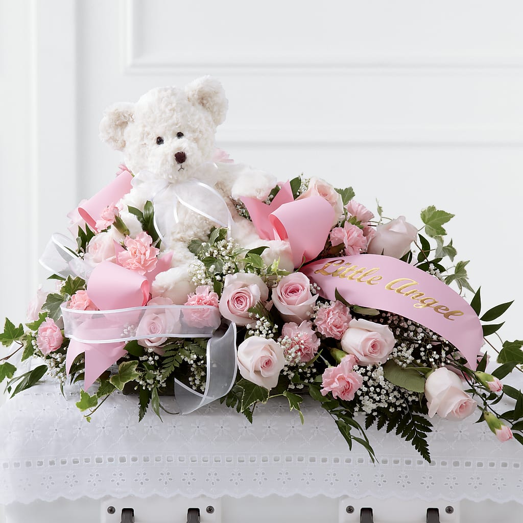 Touch of Sympathy Casket Spray – Militaryflorist.com, Tontitown AR