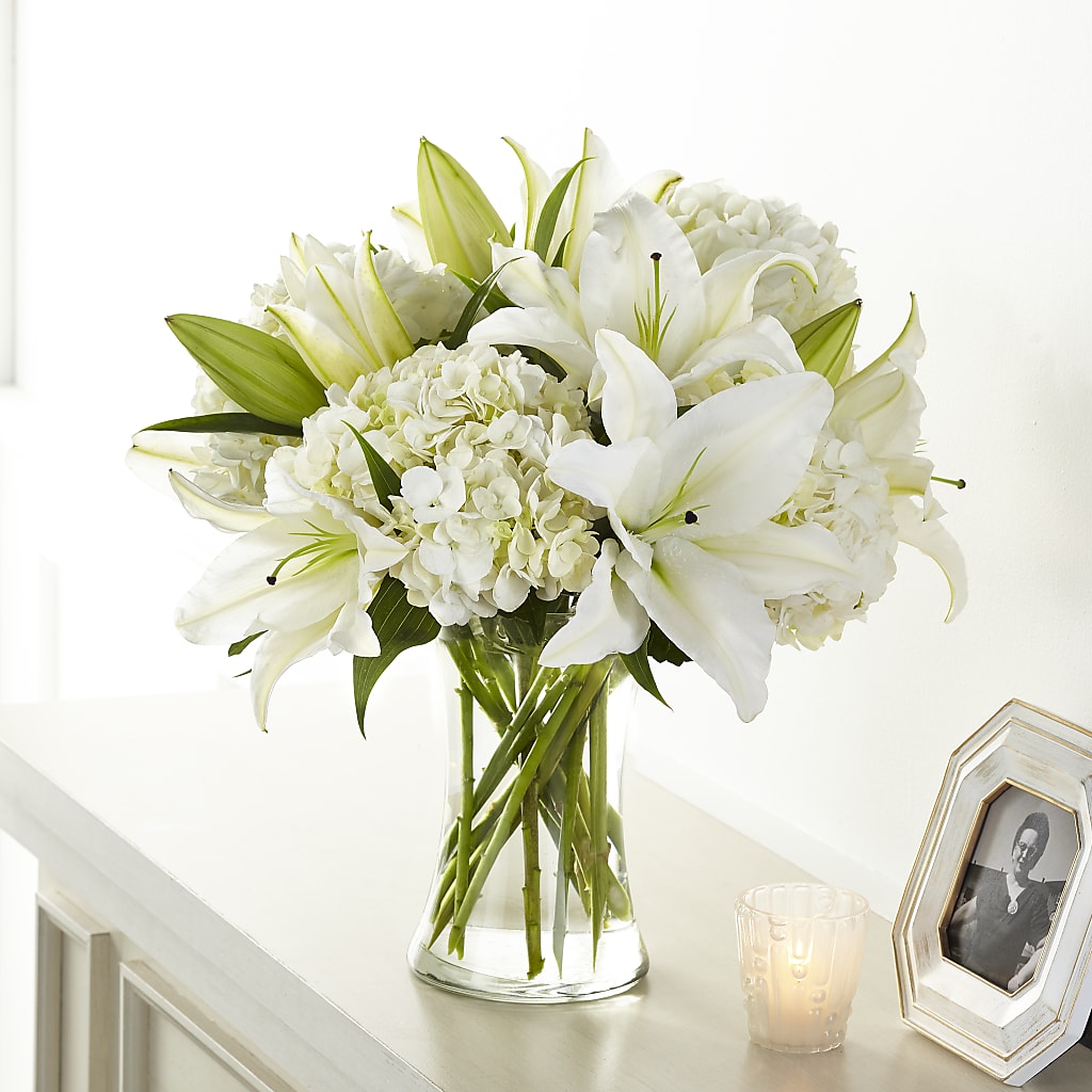 Compassionate Lily Bouquet – Militaryflorist.com, Tontitown AR