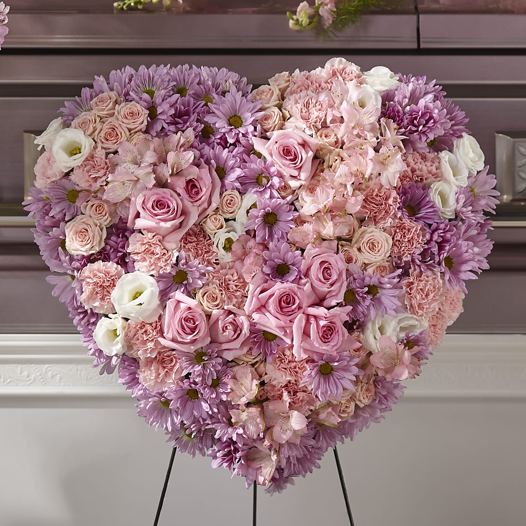 Heaven's Light Heart – Militaryflorist.com, Tontitown AR