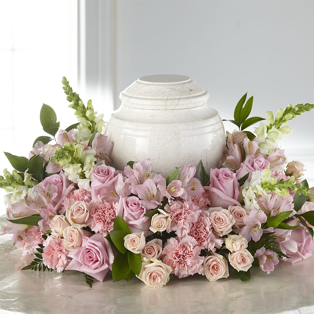 Blooms of Hope Cremation Adornment – Militaryflorist.com, Tontitown AR