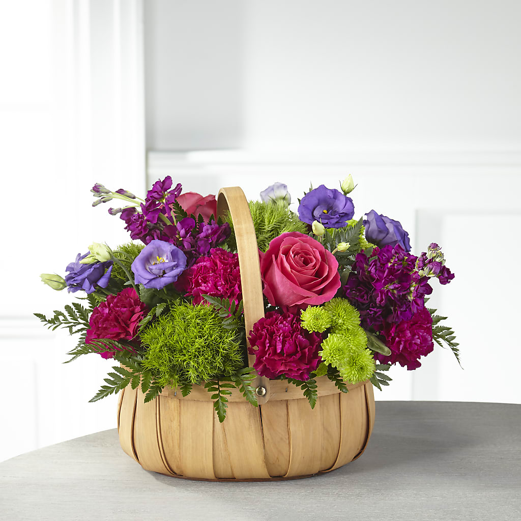 Serene Sanctuary Basket – Militaryflorist.com, Tontitown AR