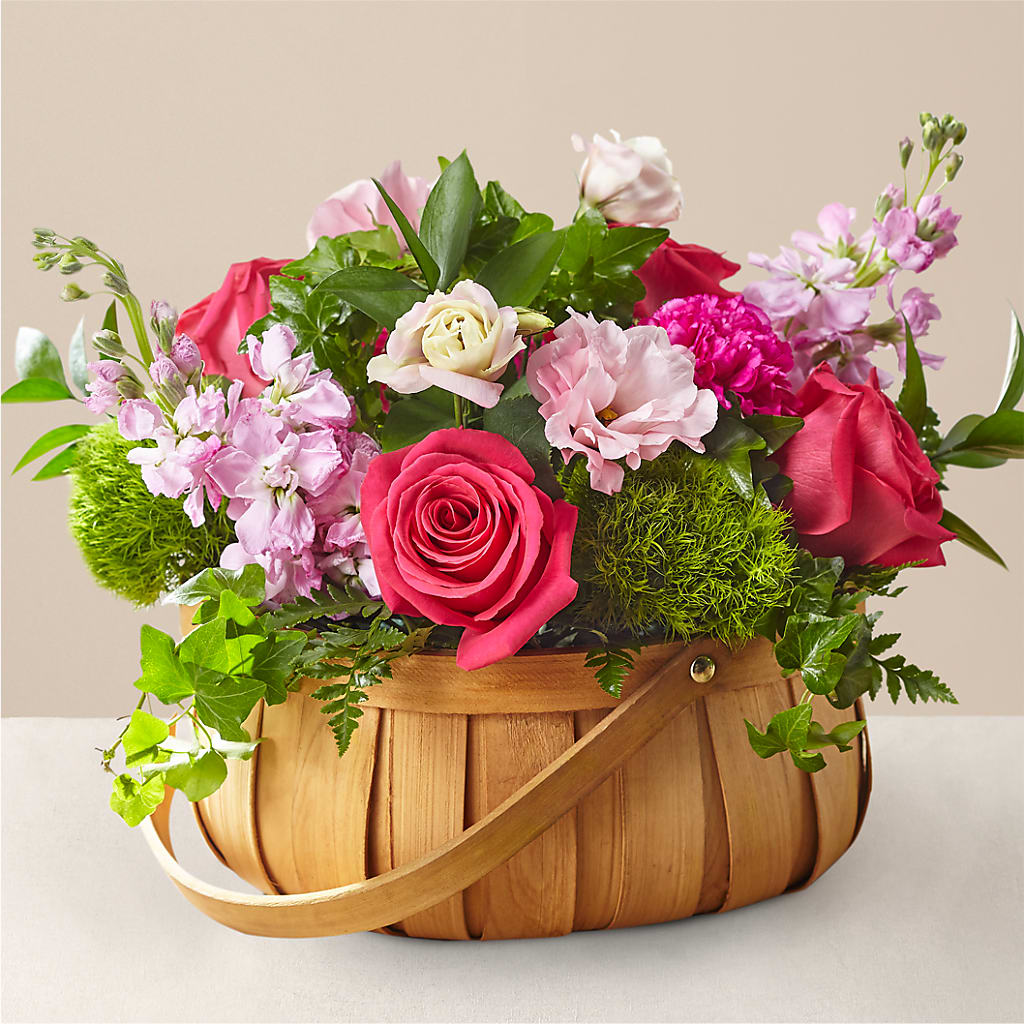 Radiance in Bloom Basket – Militaryflorist.com, Tontitown AR