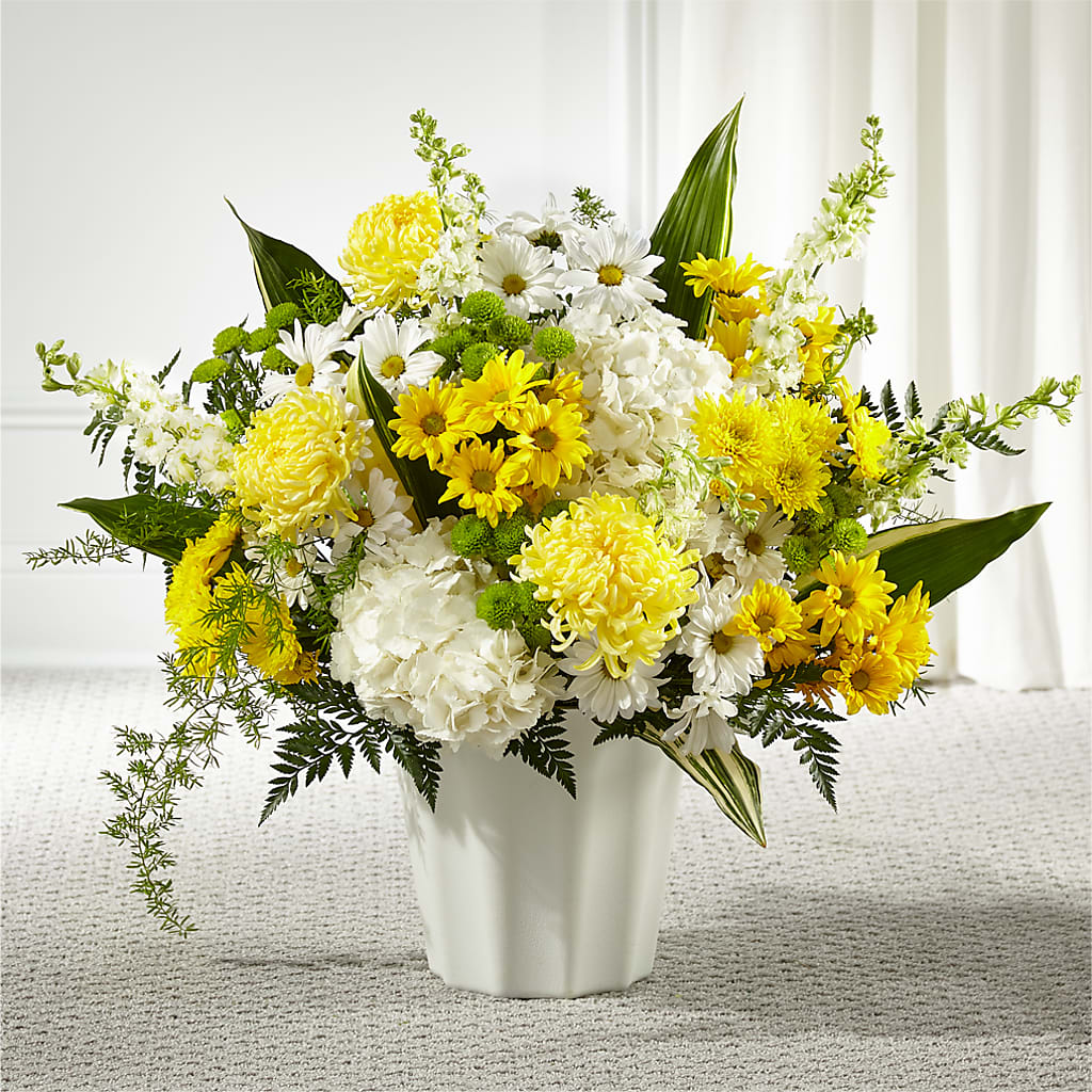 Unity & Grace Floor Basket – Militaryflorist.com, Tontitown AR