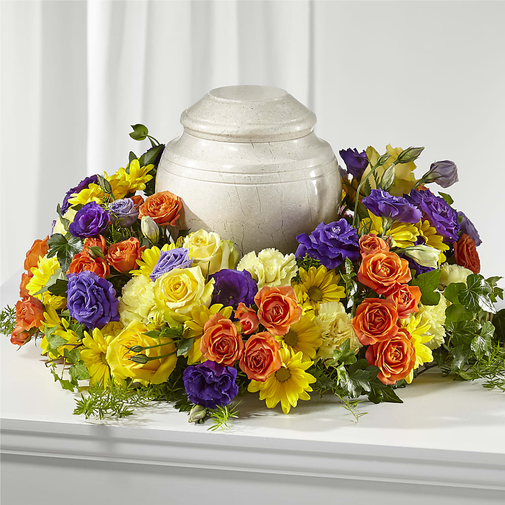 Blossoms of Remembrance Cremation Adornment – Militaryflorist.com, Tontitown AR