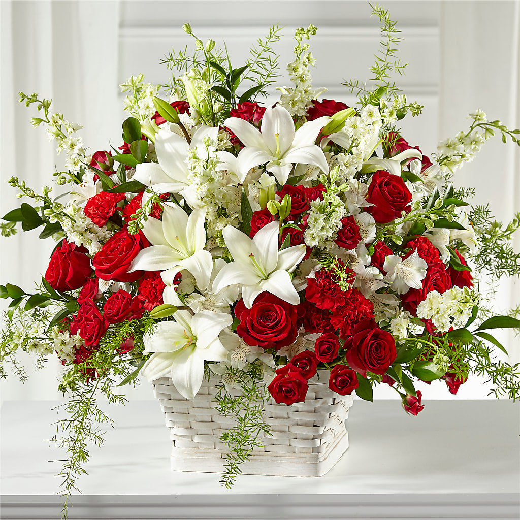Sentiments of Love Arrangement – Militaryflorist.com, Tontitown AR