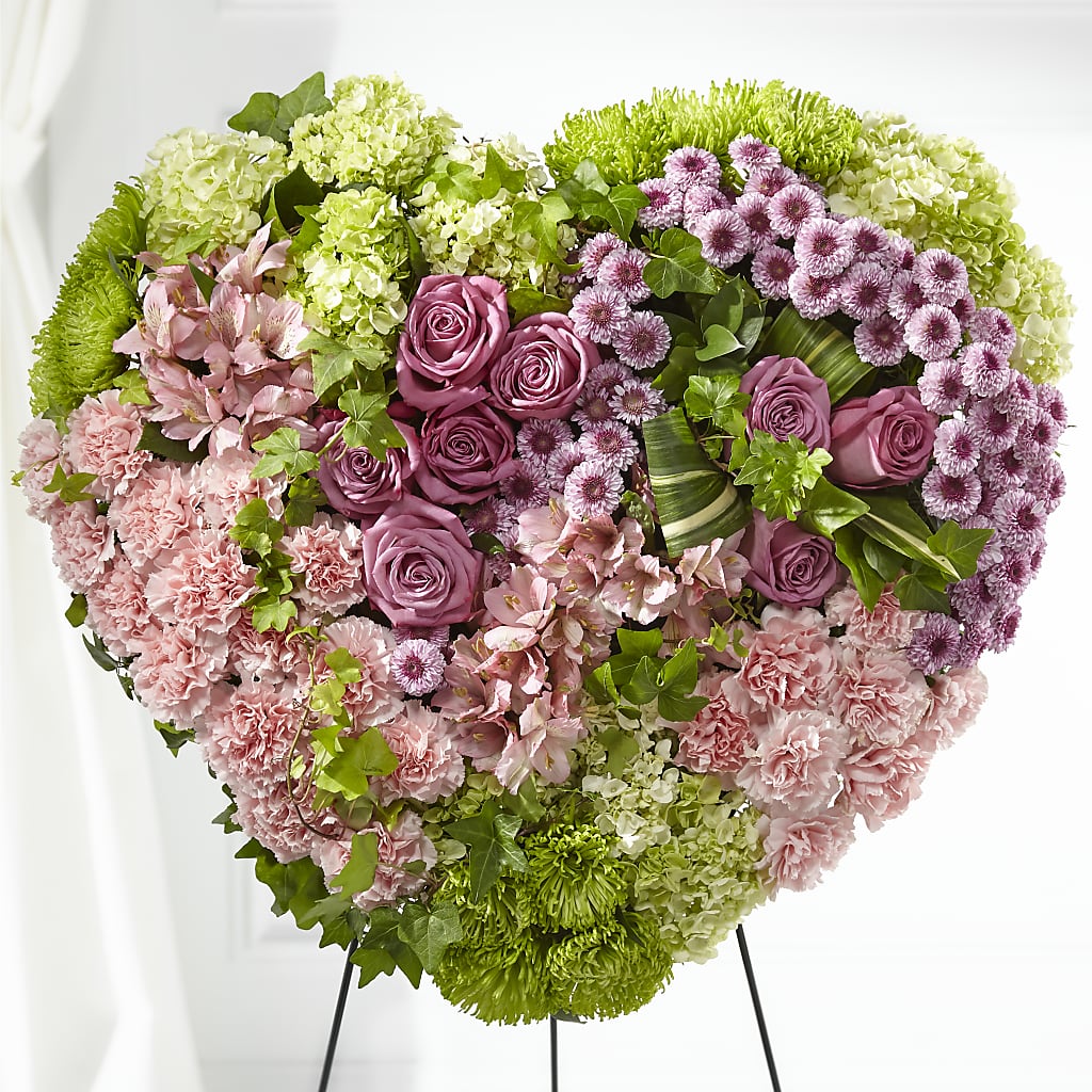 Heartwarming Standing Heart – Militaryflorist.com, Tontitown AR