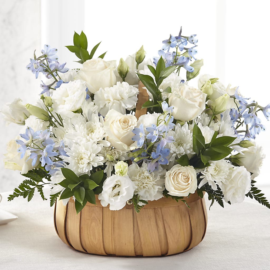 Sincerely Heartfelt Basket – Militaryflorist.com, Tontitown AR