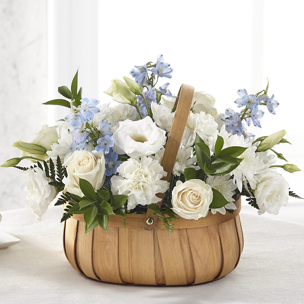 Sincerely Heartfelt Basket – Militaryflorist.com, Tontitown AR