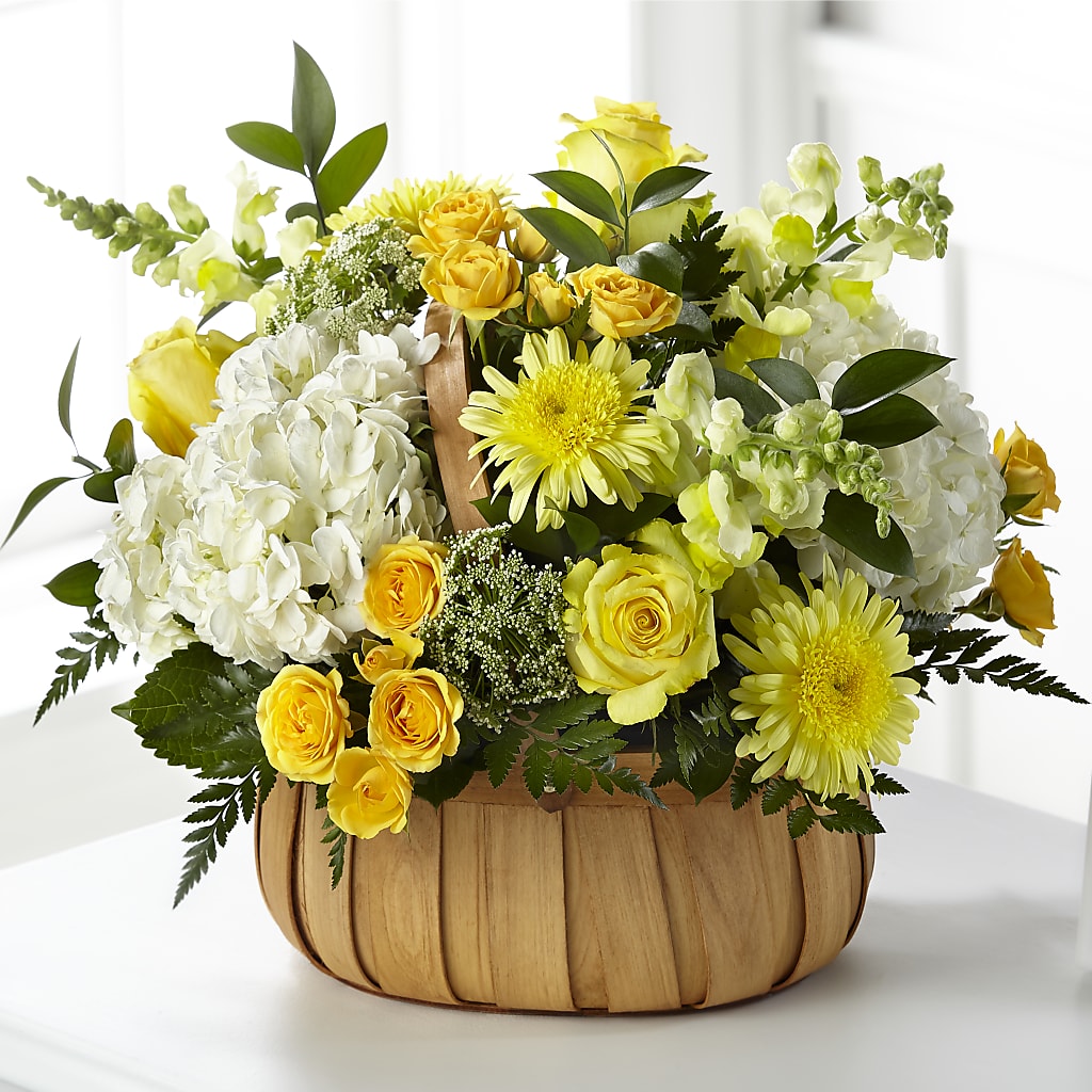 Rustic Remembrance Basket – Militaryflorist.com, Tontitown AR