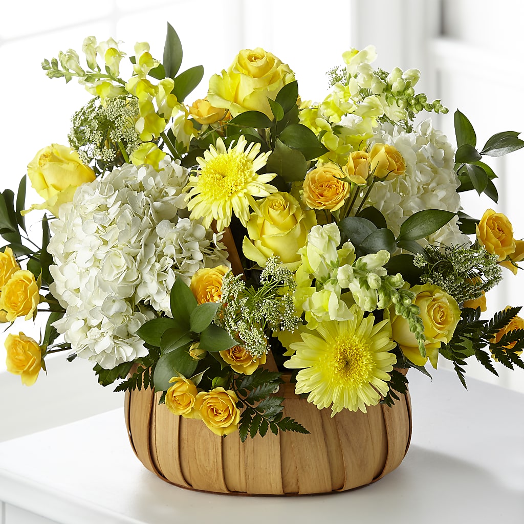 Rustic Remembrance Basket – Militaryflorist.com, Tontitown AR