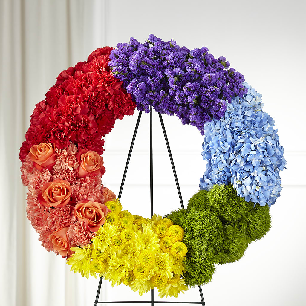 Circle of Love Wreath – Militaryflorist.com, Tontitown AR