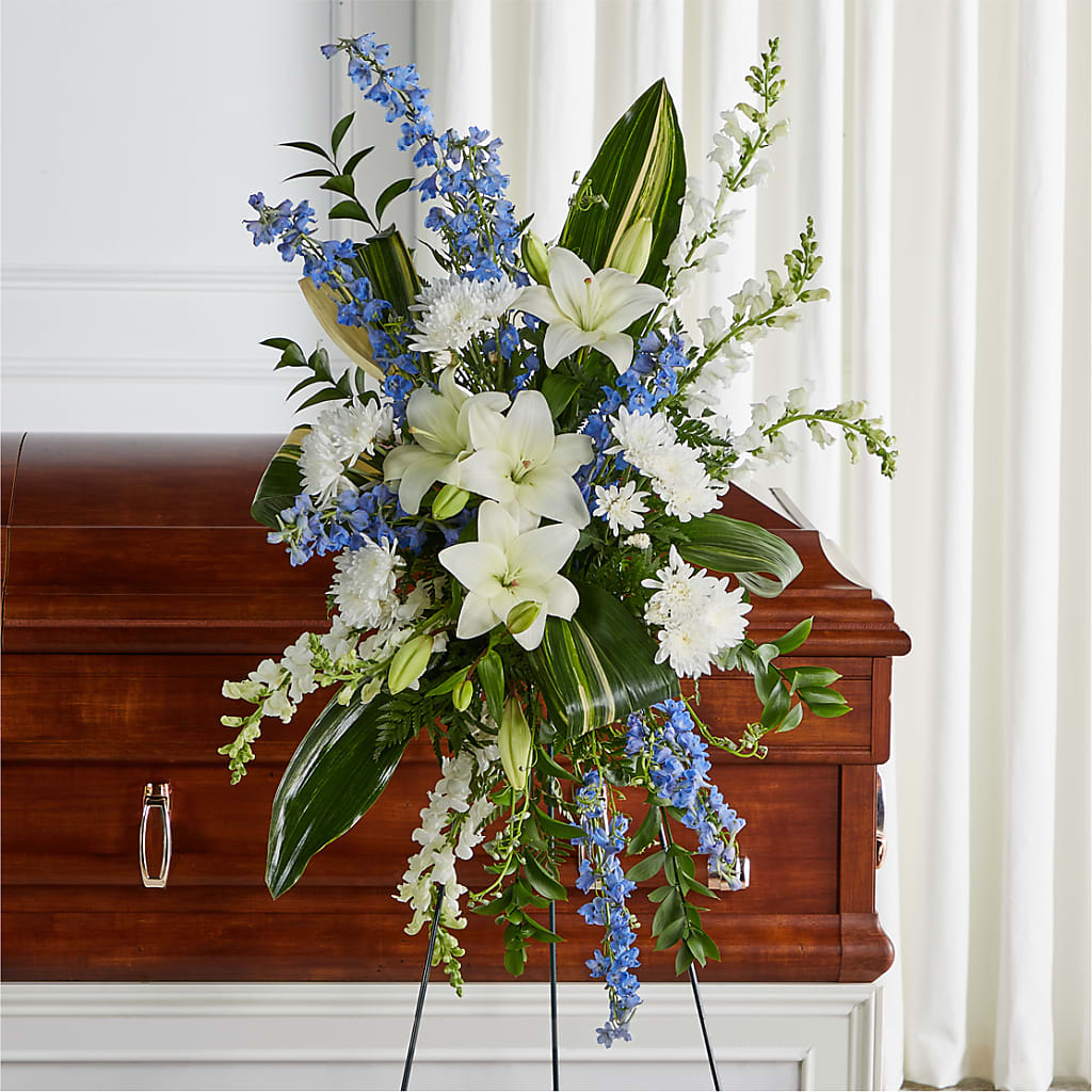 Eternal Impressions Standing Spray – Militaryflorist.com, Tontitown AR