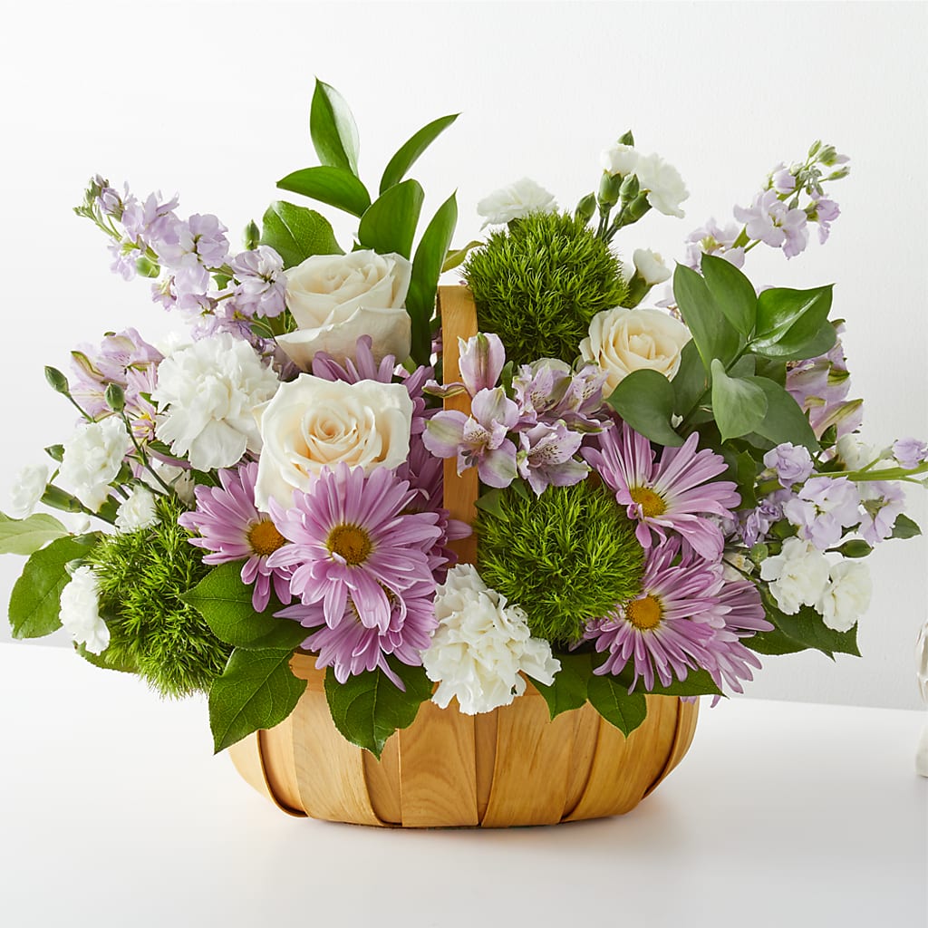 Peace & Love Basket – Militaryflorist.com, Tontitown AR