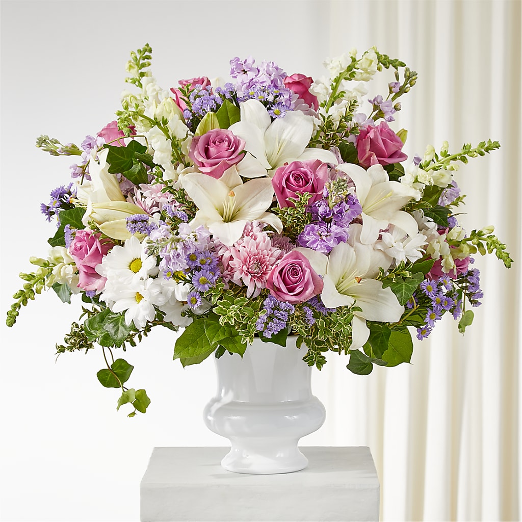 Remarkable Life Urn Arrangement – Militaryflorist.com, Tontitown AR