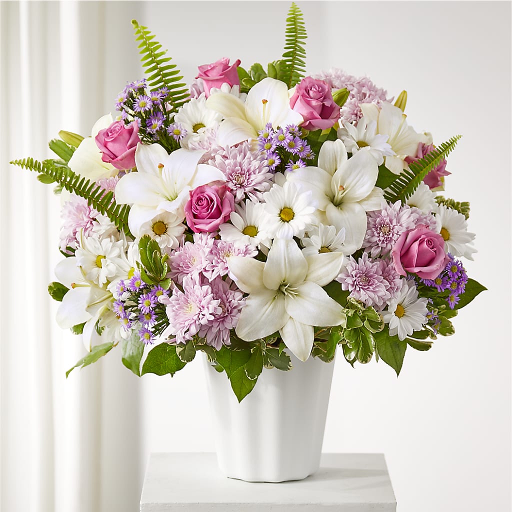 Warmest Thoughts Tabletop Basket – Militaryflorist.com, Tontitown AR