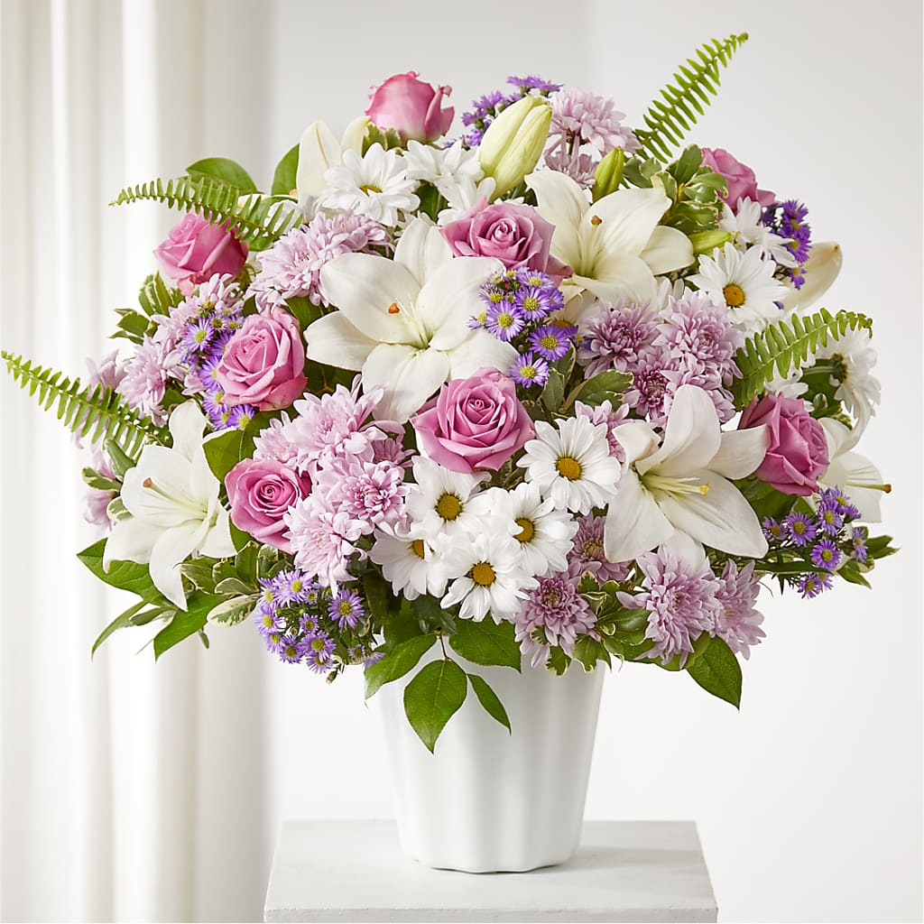 Warmest Thoughts Tabletop Basket – Militaryflorist.com, Tontitown AR