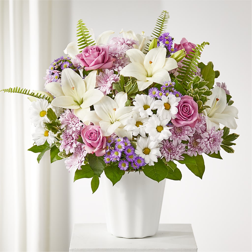 Warmest Thoughts Tabletop Basket – Militaryflorist.com, Tontitown AR