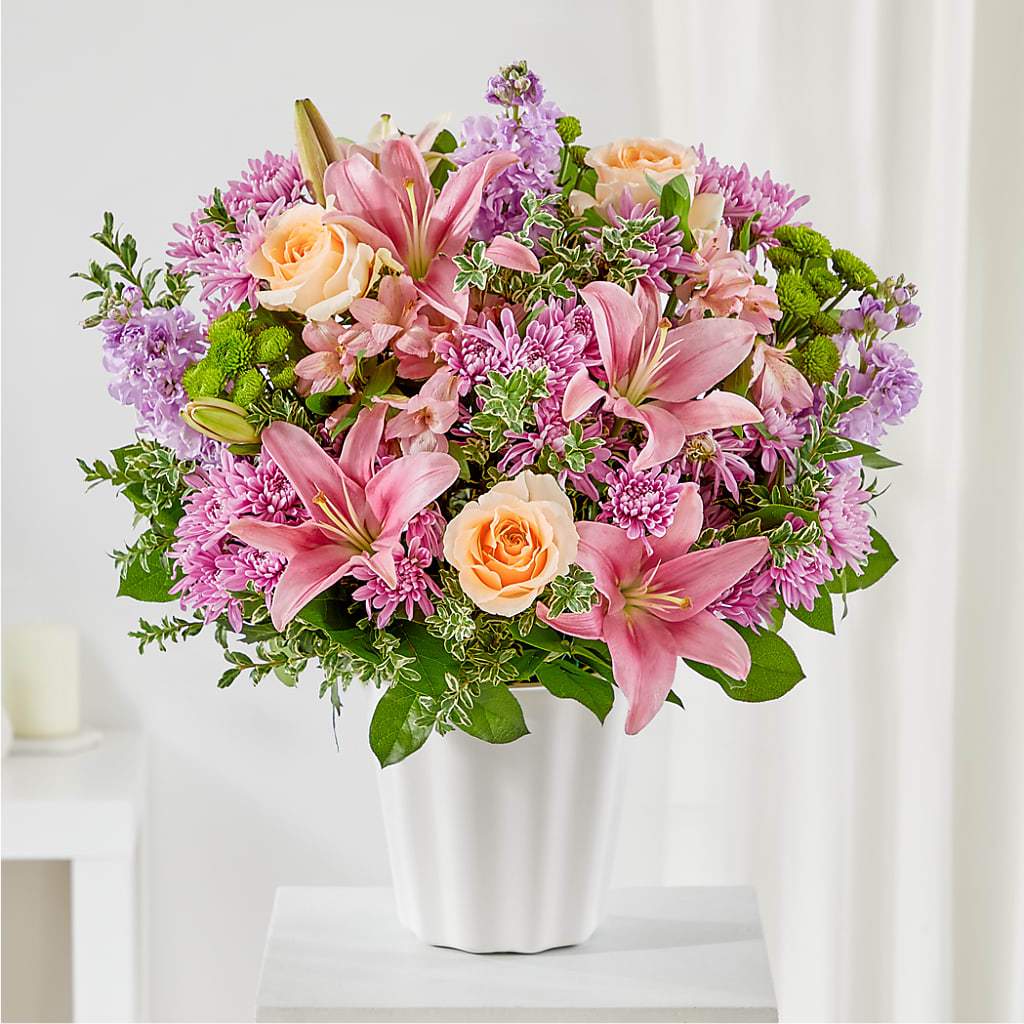 Supportive Embrace Tabletop Basket – Militaryflorist.com, Tontitown AR