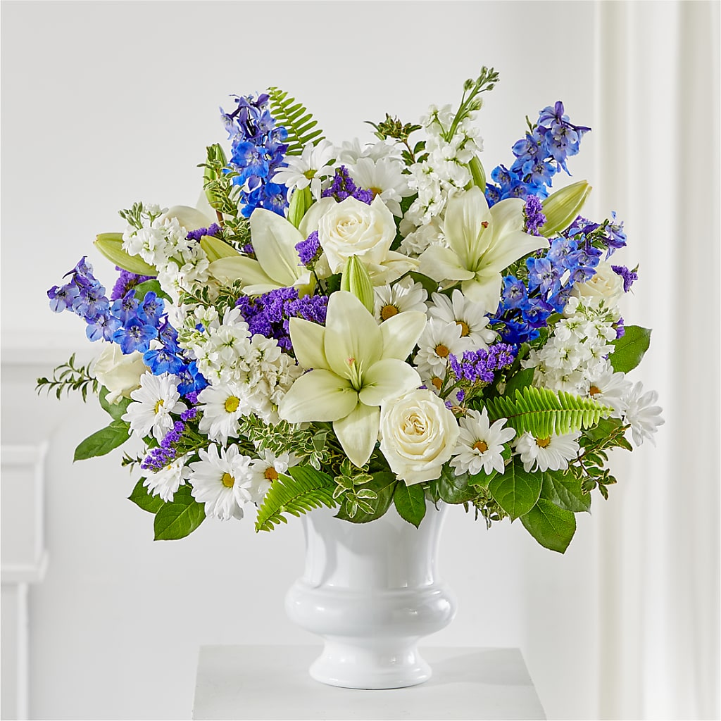 Expressions of Hope Urn Arrangement – Militaryflorist.com, Tontitown AR