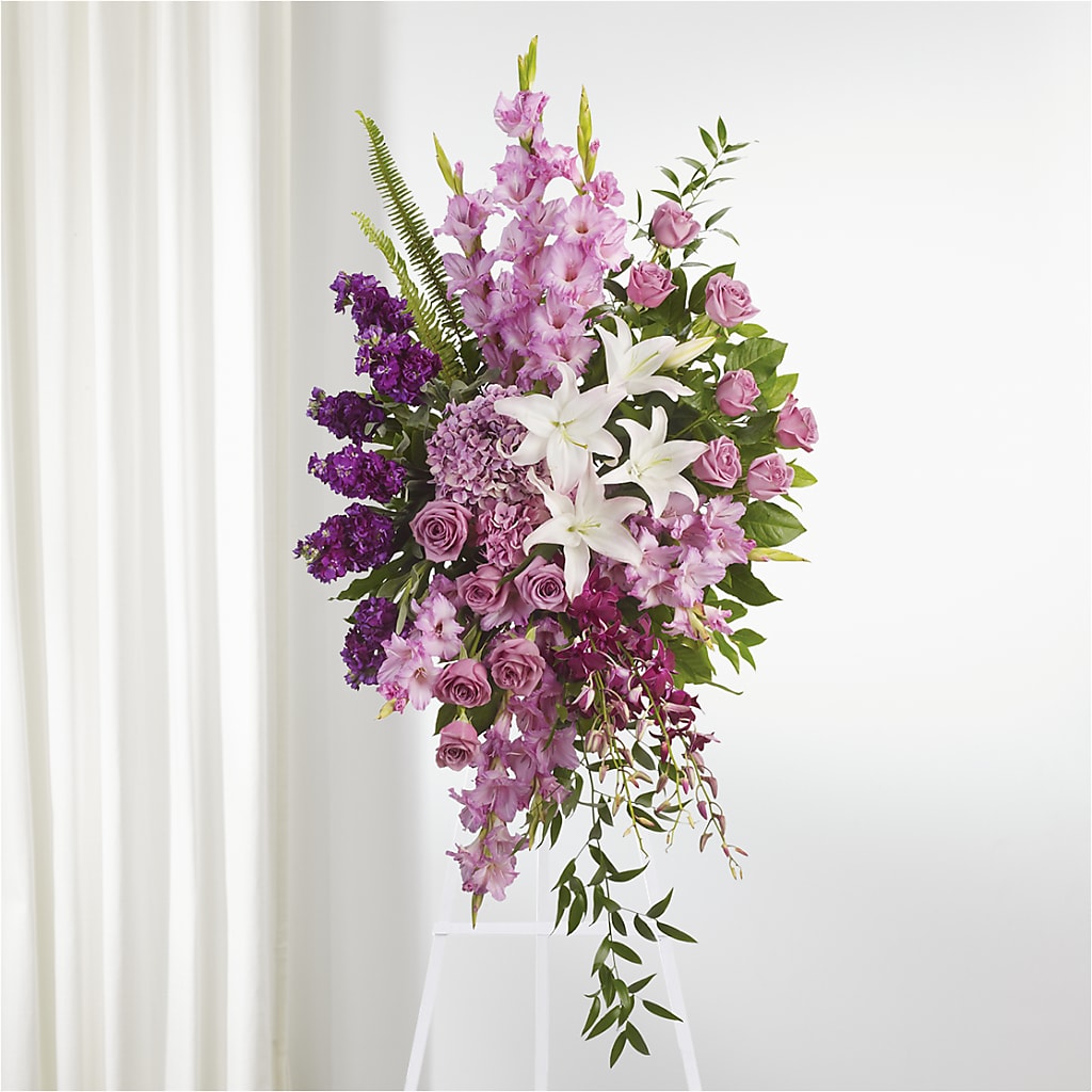 Never Alone Standing Spray – Militaryflorist.com, Tontitown AR