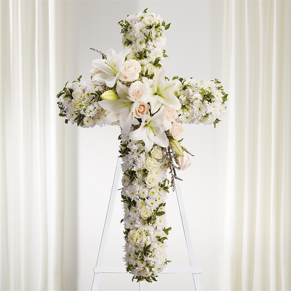 Spiritual Guidance Standing Spray – Militaryflorist.com, Tontitown AR