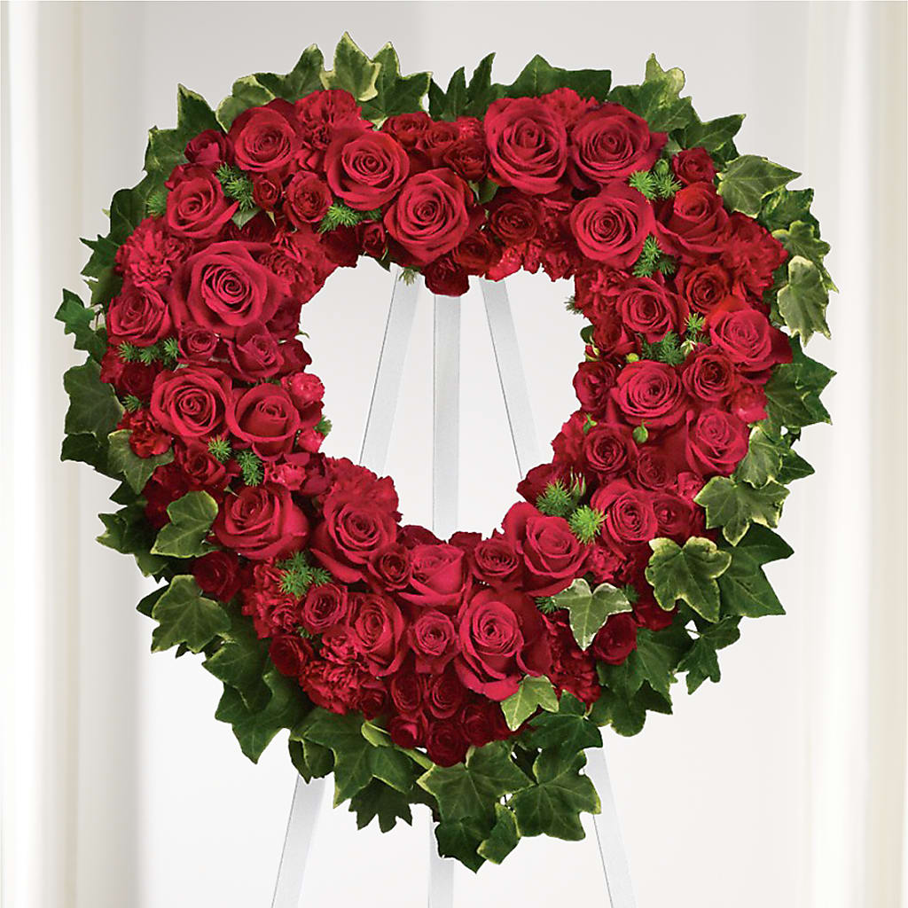 Wholehearted Standing Spray – Militaryflorist.com, Tontitown AR