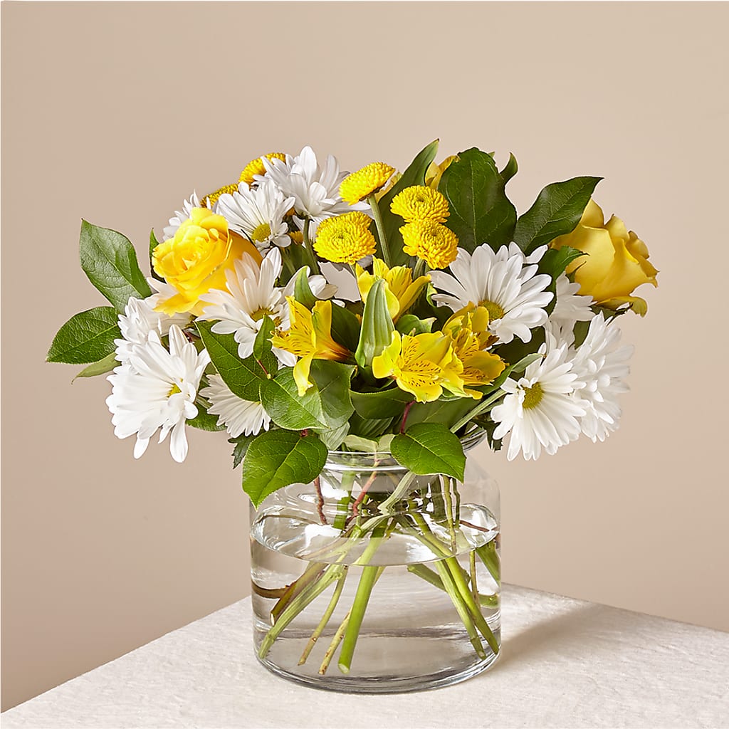 Sunny Sentiments Bouquet – Militaryflorist.com, Tontitown AR