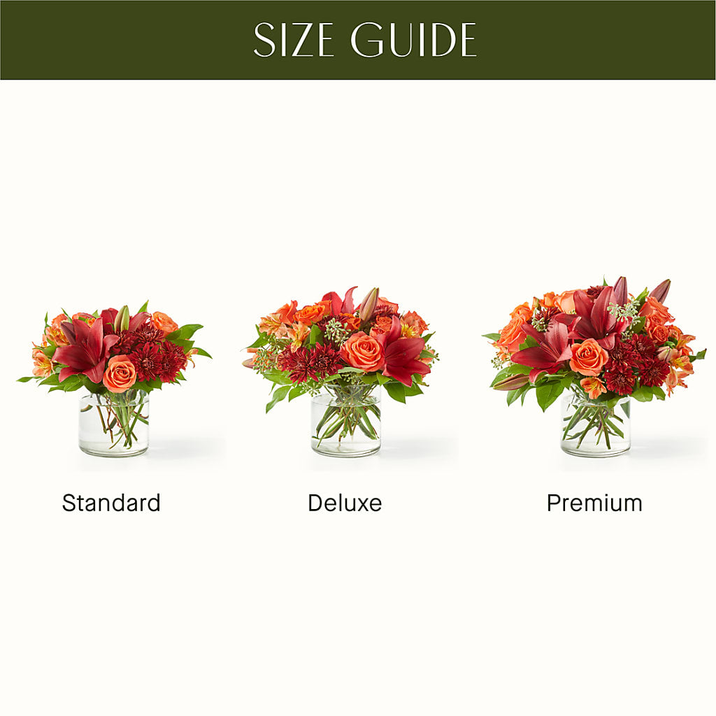 Crimson Leaves Bouquet – Militaryflorist.com, Tontitown AR