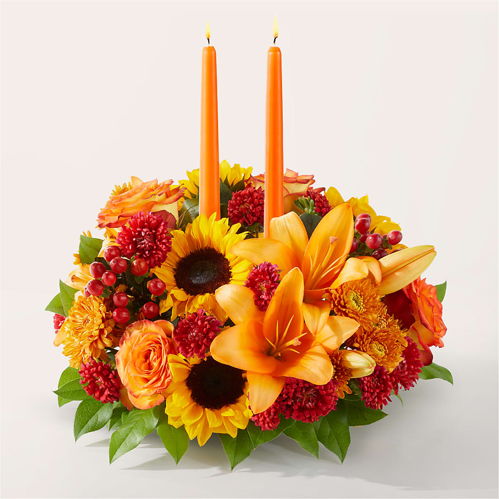 Grateful Centerpiece – Militaryflorist.com, Tontitown AR